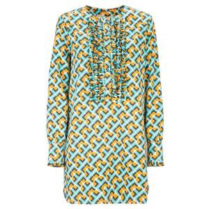 La DoubleJ Domino Tuxedo Dress In Domino Giallo Sz. M